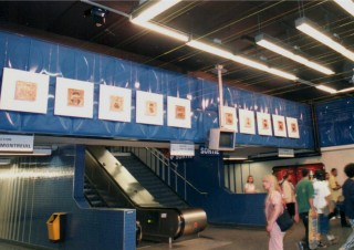 Installation à la station de métro Miromesnil – Paris – 8ème arrondissement